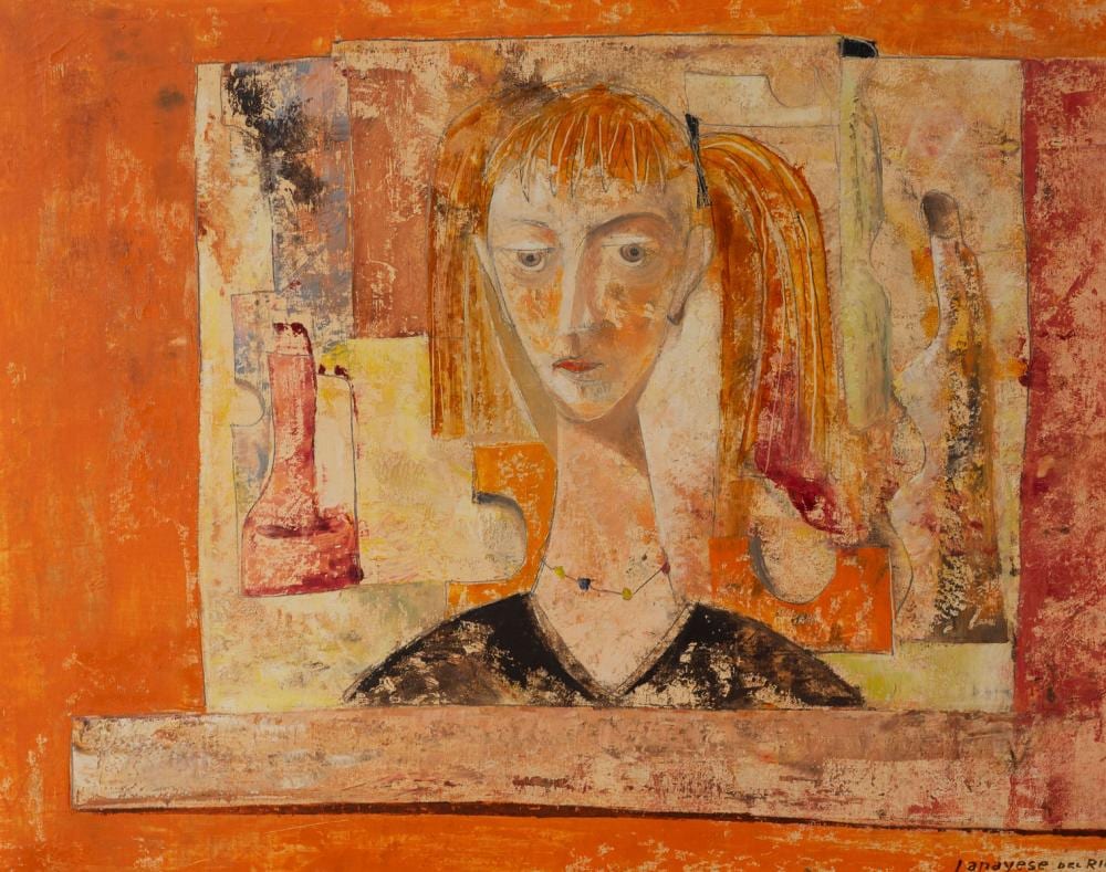 jos lapayese del rio retrato · Capsule Gallery Auction · 2020-02-11 José Lapayese del Rio comparable auction result: jos lapayese del rio retrato