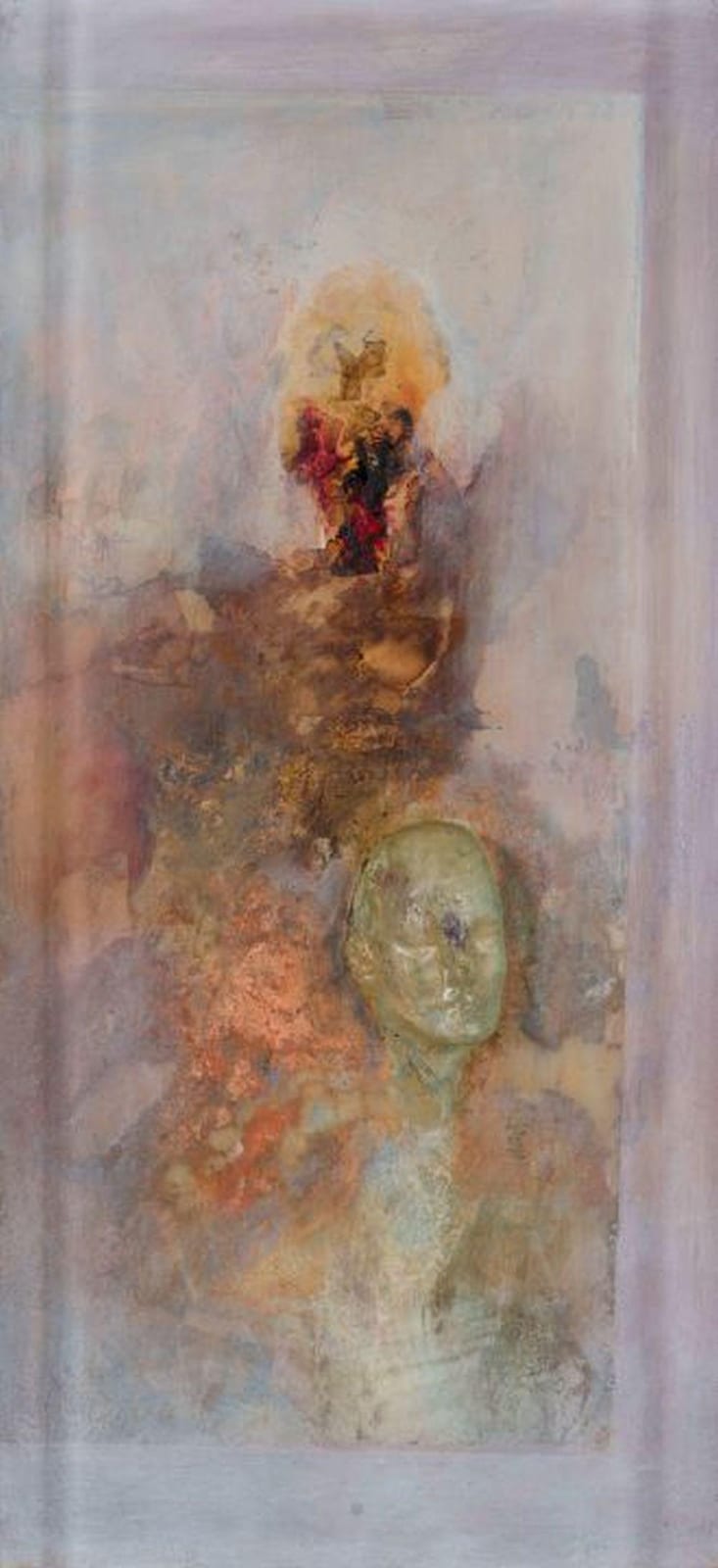 Gail Catlin comparable auction result: gail catlin 1948 abstract with figures