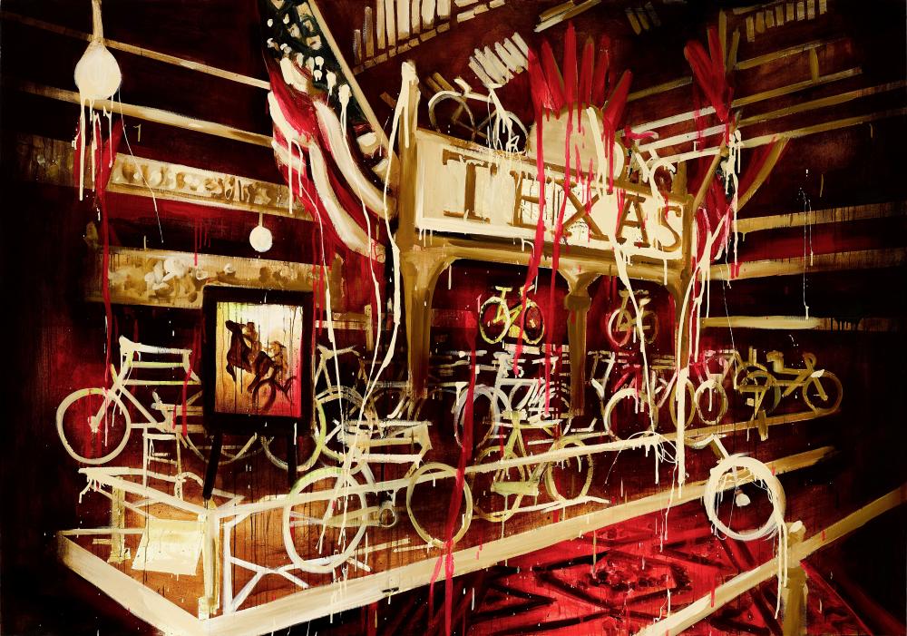 Rosson Crow comparable auction result: rosson crow b 1982 texas cycle show 2009