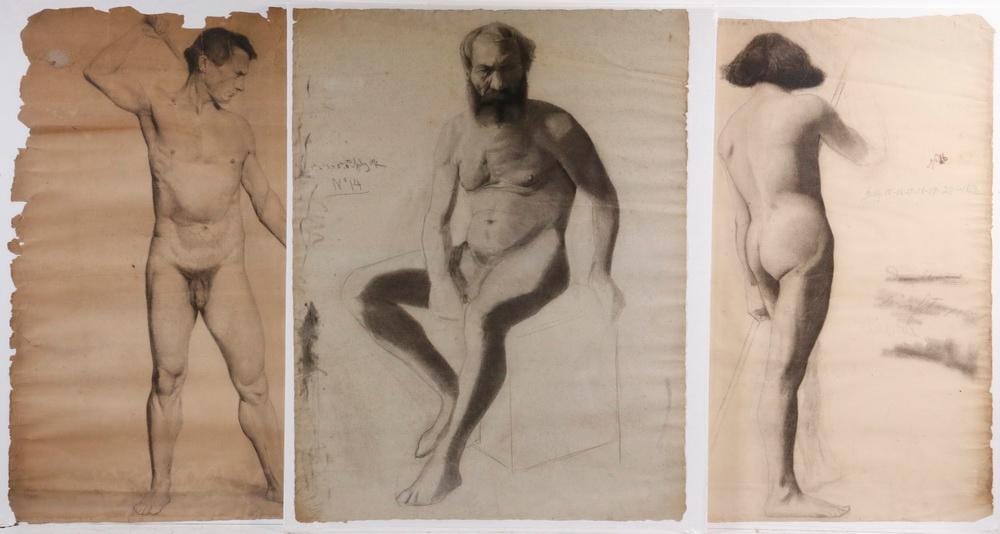 John Worthington Mansfield comparable auction result: john worthington mansfield ma 1849 1933