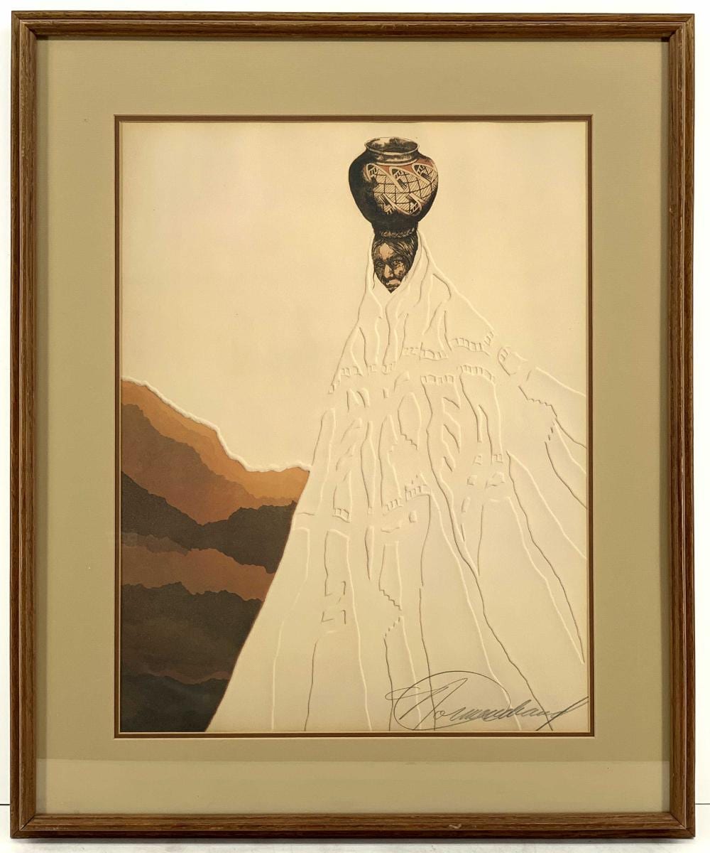 Norma Andraud comparable auction result: norma andraud daughter of the sun print