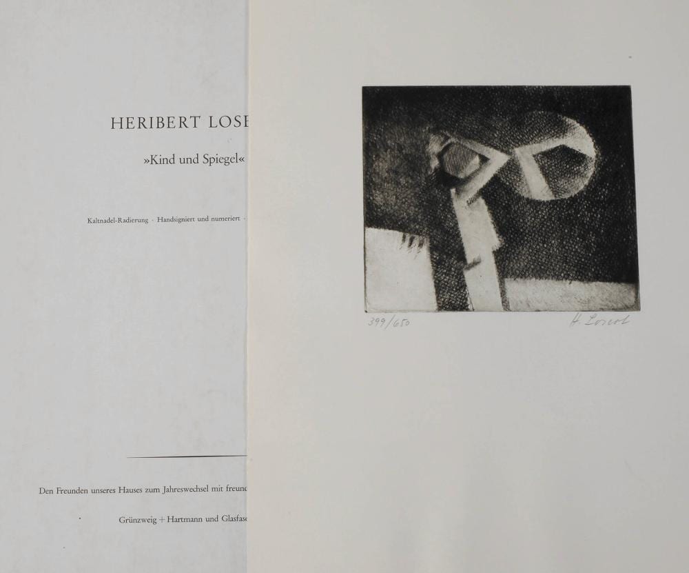 Heribert Losert comparable auction result: heribert losert kind und spiegel