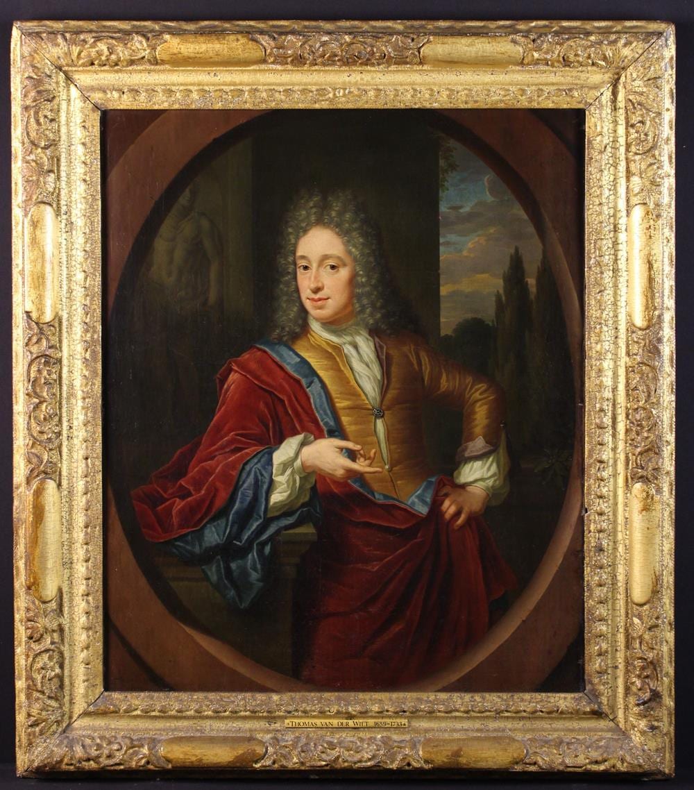 Thomas van der Wilt comparable auction result: thomas van der wilt 1659 1733 an early 18th century oil on canvas three quarter length portrait