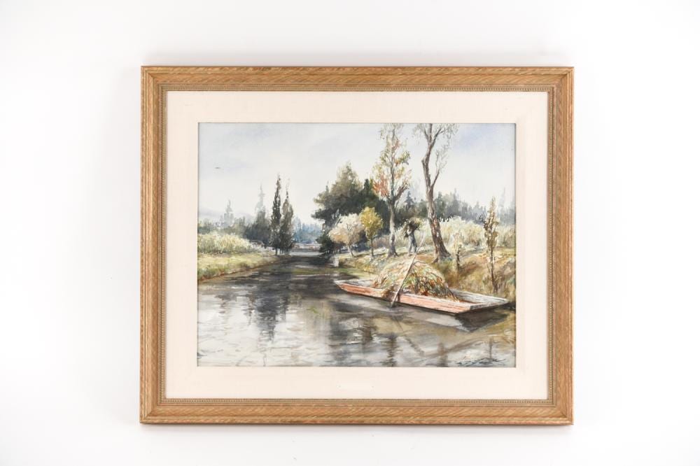 Primo Vega comparable auction result: primo vega watercolor
