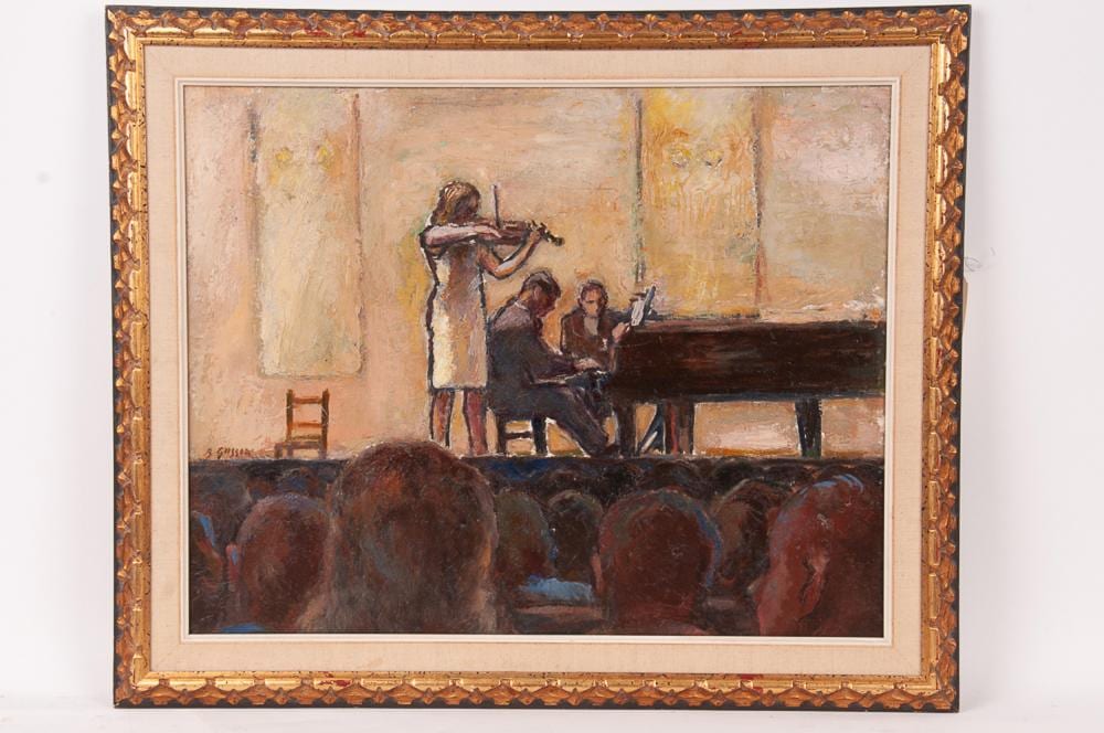 Bernar Gussow comparable auction result: bernard gussow the concert