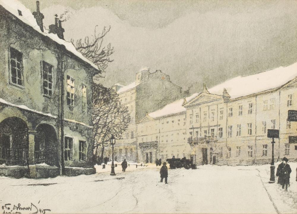Odo Dobrowolski comparable auction result: odo dobrowolski 1883 1917 lieutenancy building the lviv portfolio