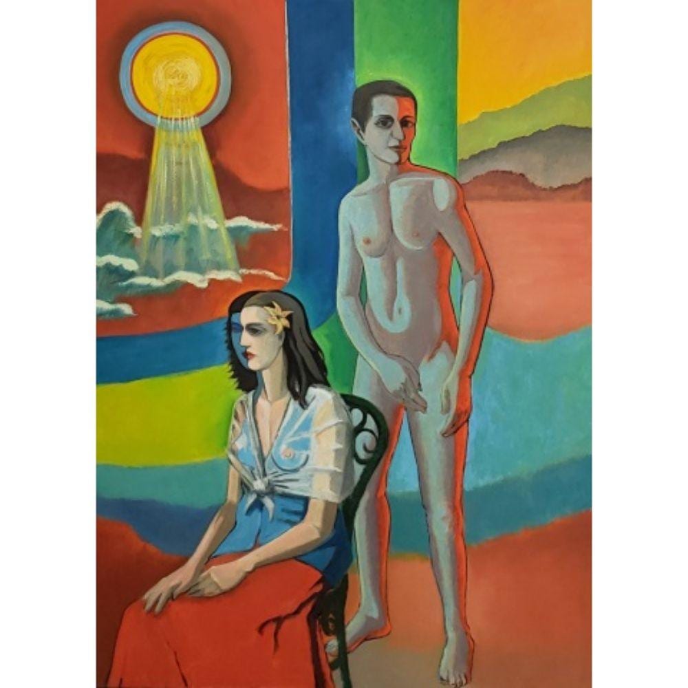 Will Lamm comparable auction result: will lamm original oil painting