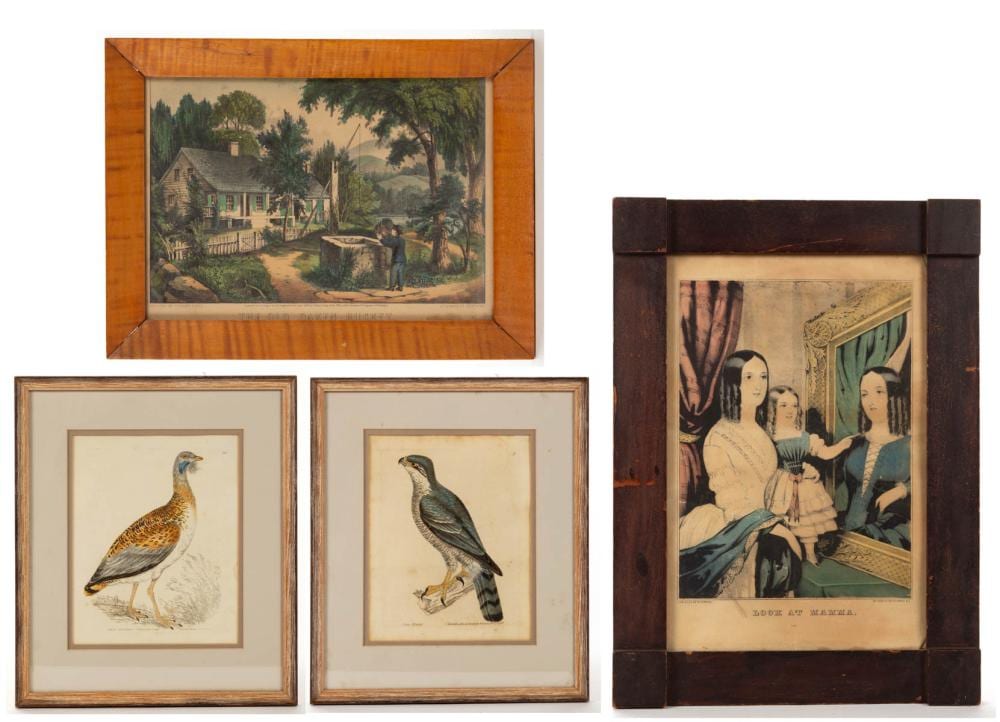 William Lewin comparable auction result: william lewin british 1747 1795 ornithology prints lot of two