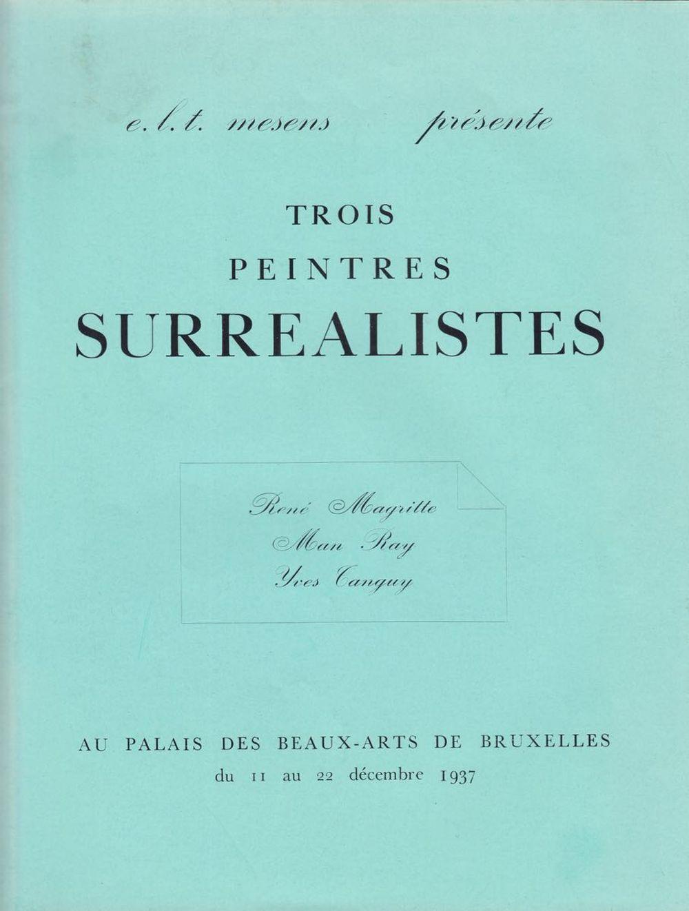 e l t mesens e l t mesens pr sente trois peintres surr al · Alain & Evelyne Morel de Westgaver · 2020-03-07 Edouard Louis Théodore Mesens comparable auction result: e l t mesens e l t mesens pr sente trois peintres surr al