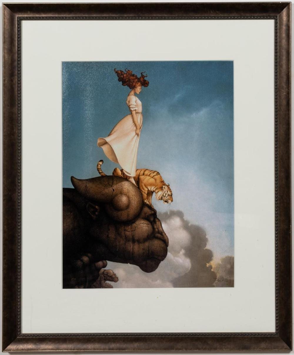 MICHAEL PARKES "SKY MEDITATION" GICLEE, 2005 sold by Ahlers & Ogletree Inc., lot 157 — auction record photograph