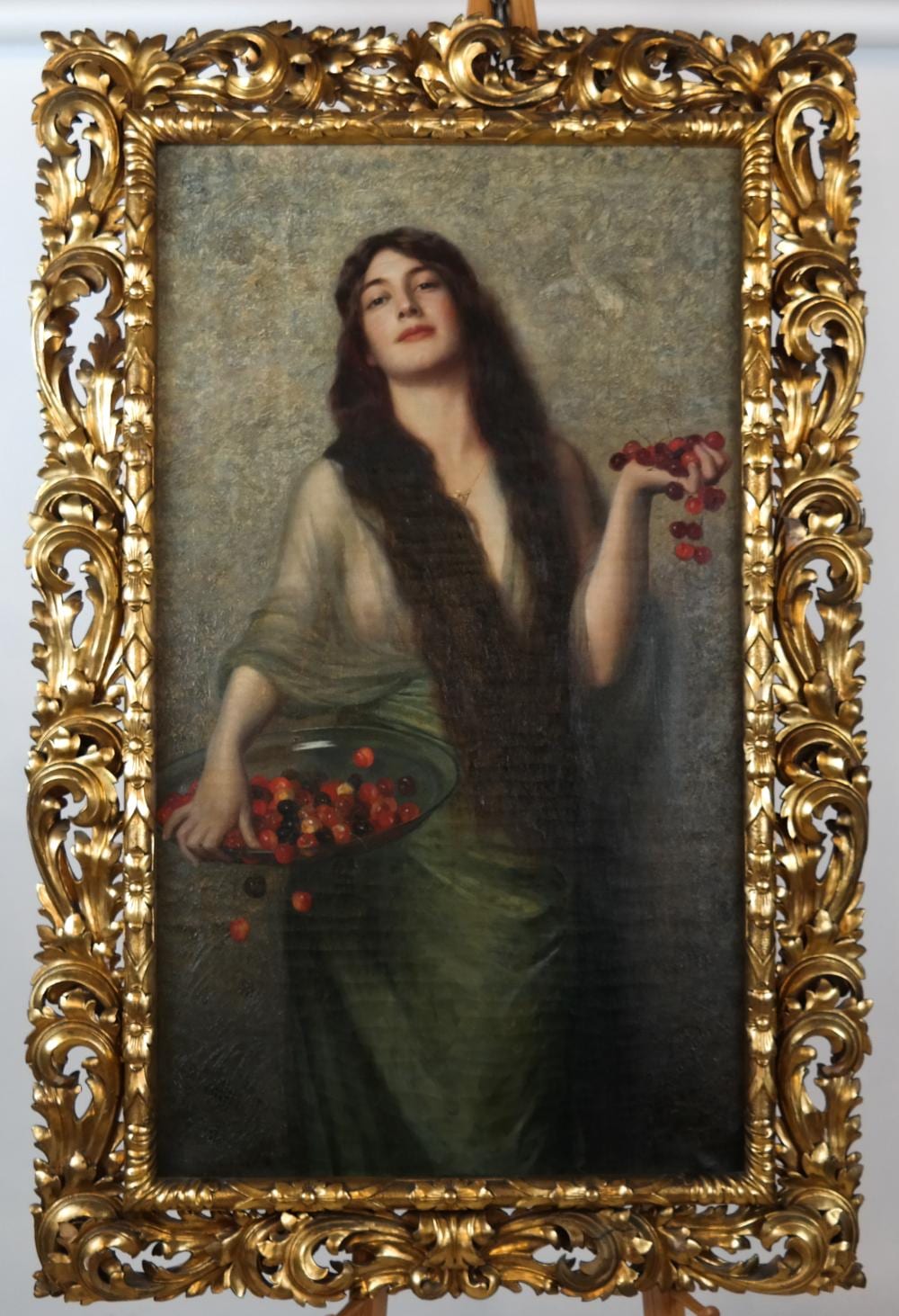 max nonnenbruch girl w bowl of fruit · Roland Auctions NY · 2020-03-07 Max Nonnenbruch comparable auction result: max nonnenbruch girl w bowl of fruit