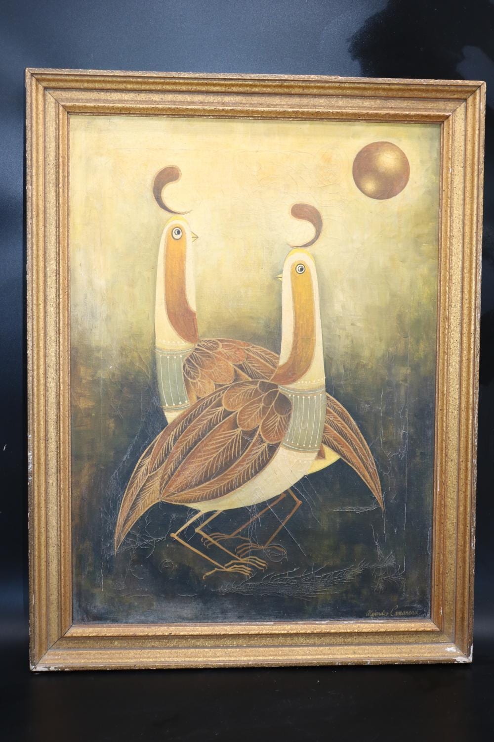 Alejandro Camarena comparable auction result: alejandro camarena oil on canvas