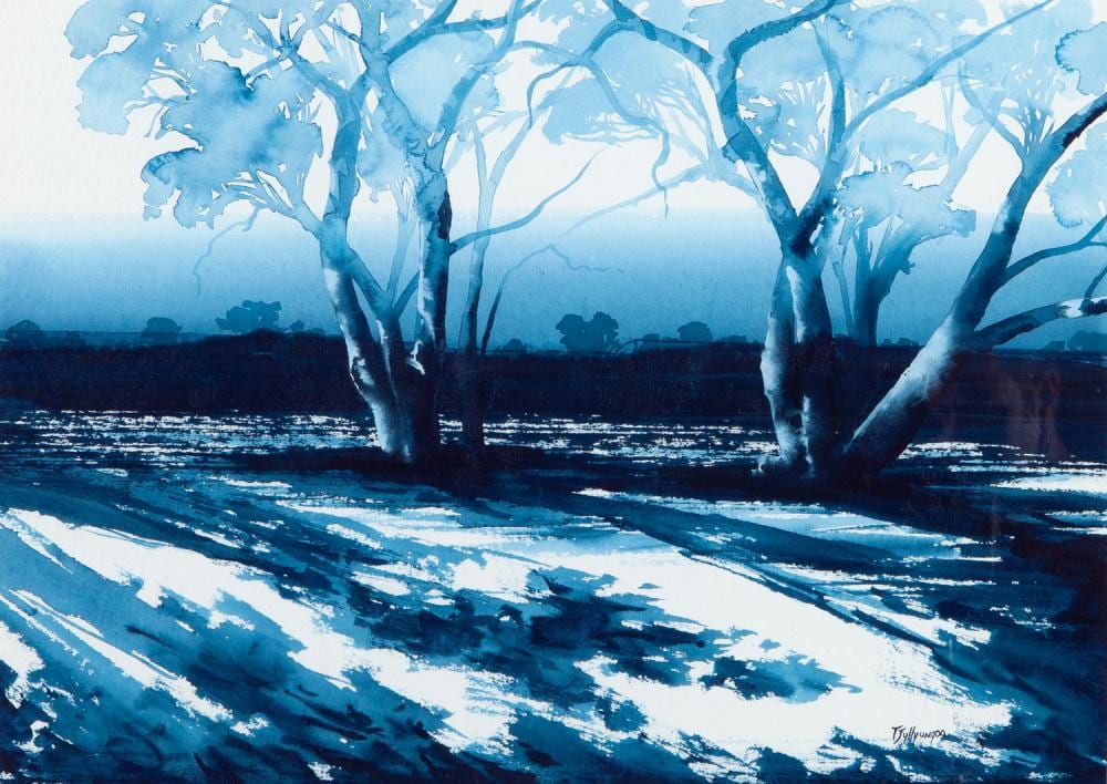 Lance Chadd comparable auction result: lance chadd morning light acrylic on paper