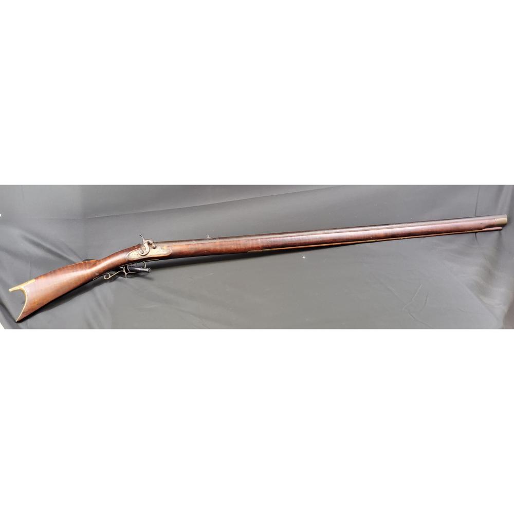 Antique long barrel gun 19th C sold by RB Fine Arts, lot 160 — auction record photograph