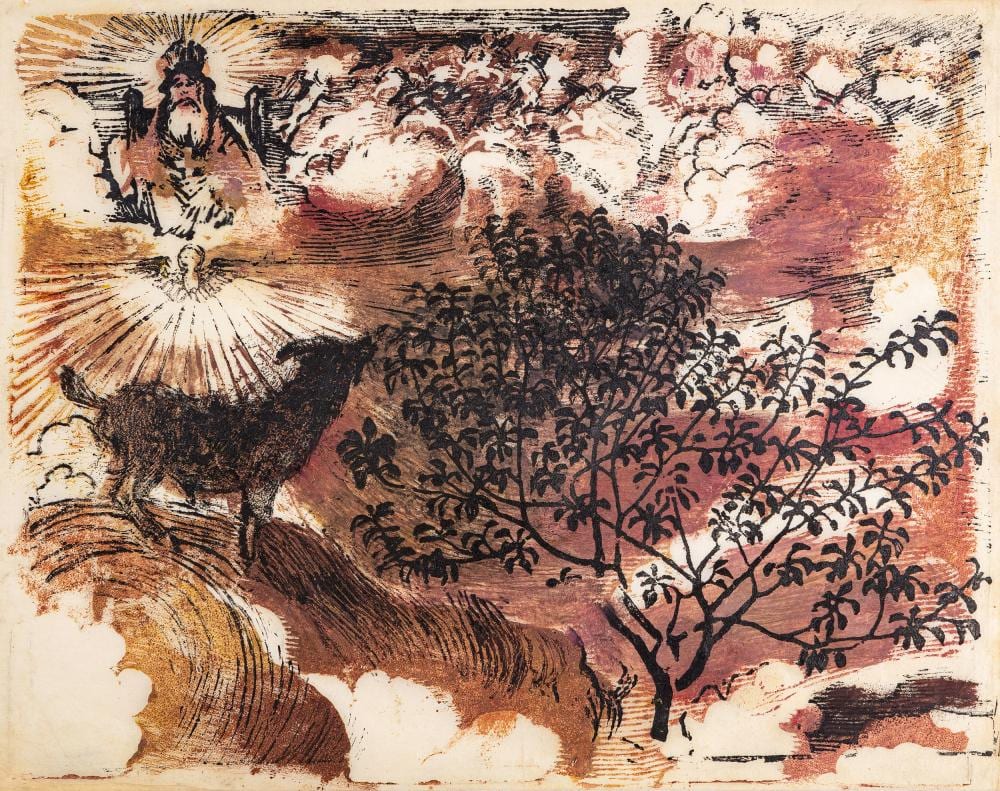 Nikolai Astrup comparable auction result: nikolai astrup 1880 1928 the ram that entered paradise