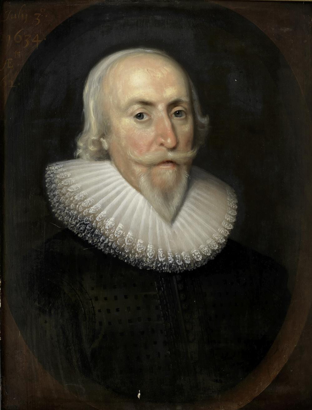 George Jamesone comparable auction result: george jamesone aberdeen circa 1589 1644 portrait of a gentleman traditionally identified as mr scott bust length within a painted oval