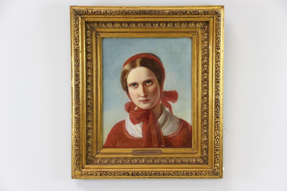 Elisabeth Jerichau-Baumann comparable auction result: elisabeth jerichau baumann 1819 1881 portr t af kvinde