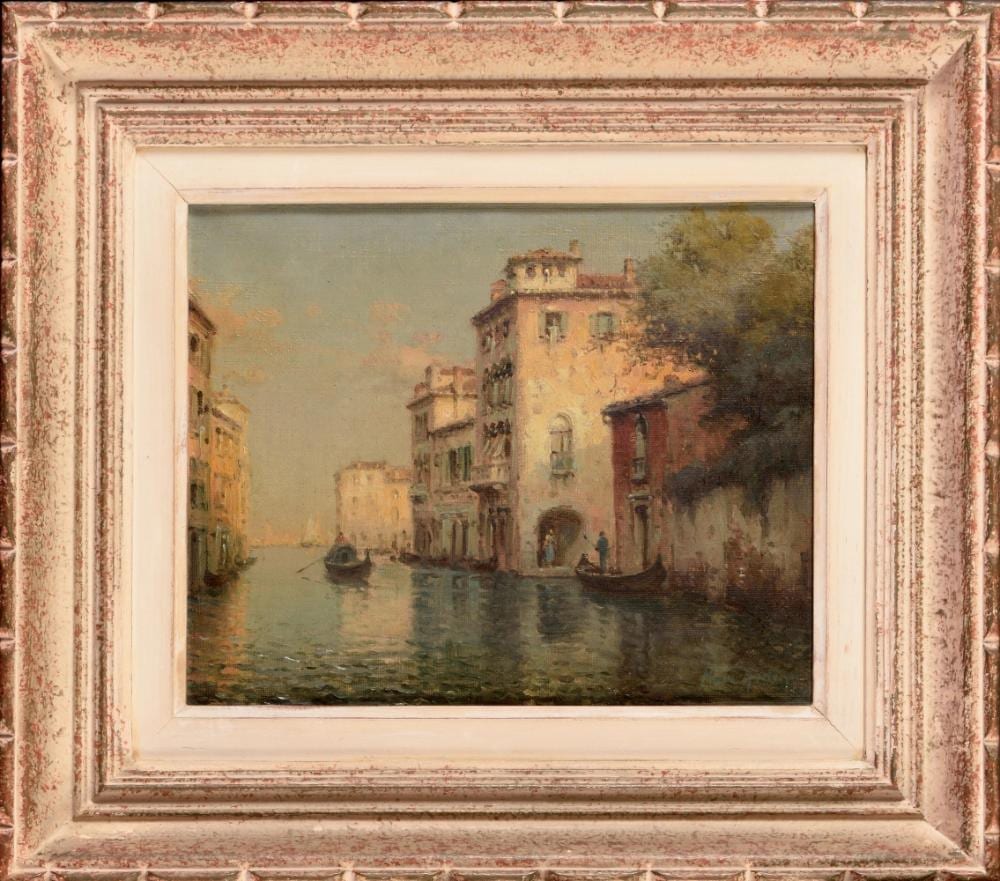 Marc Aldine comparable auction result: marc aldine 1912 1972 vue de venise huile sur toile sign en bas droite 22 5 x 27 5 cm avec cadr