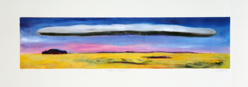 stephen lack midwest highway i monotype · RoGallery · 2020-03-11 Stephen Lack comparable auction result: stephen lack midwest highway i monotype