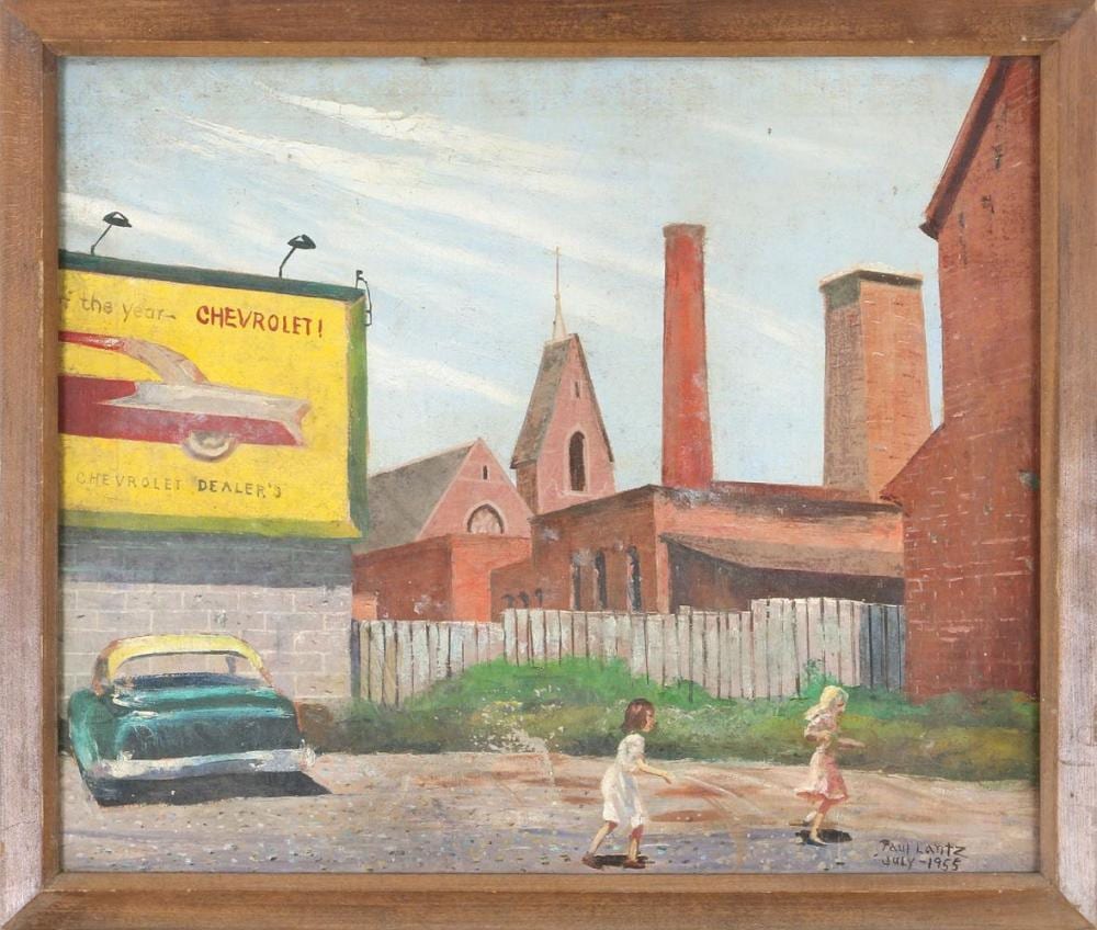 Paul Lantz comparable auction result: paul lantz american 1908 2000