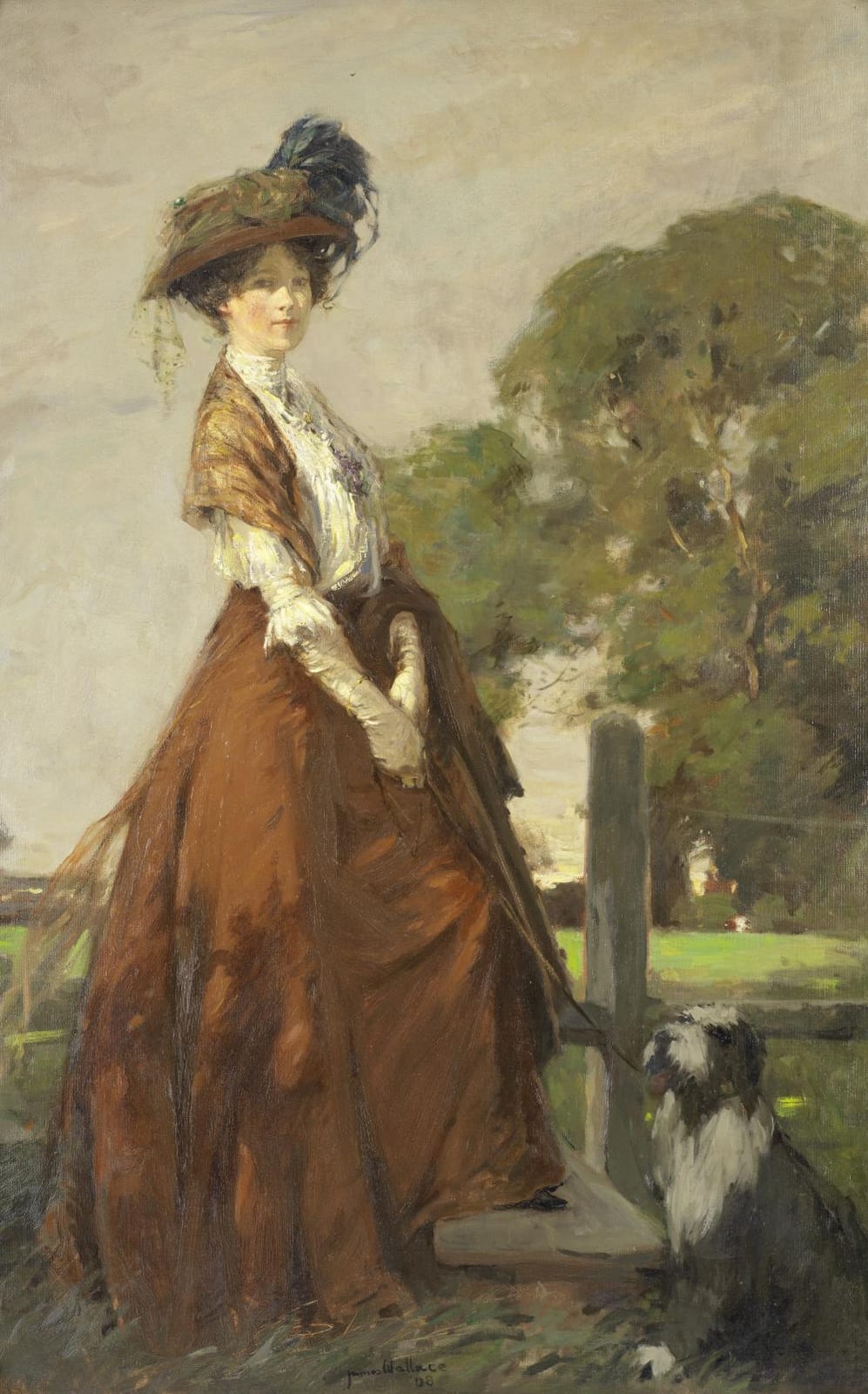 James (1872) Wallace comparable auction result: james wallace british 1872 1911 the rendezvous