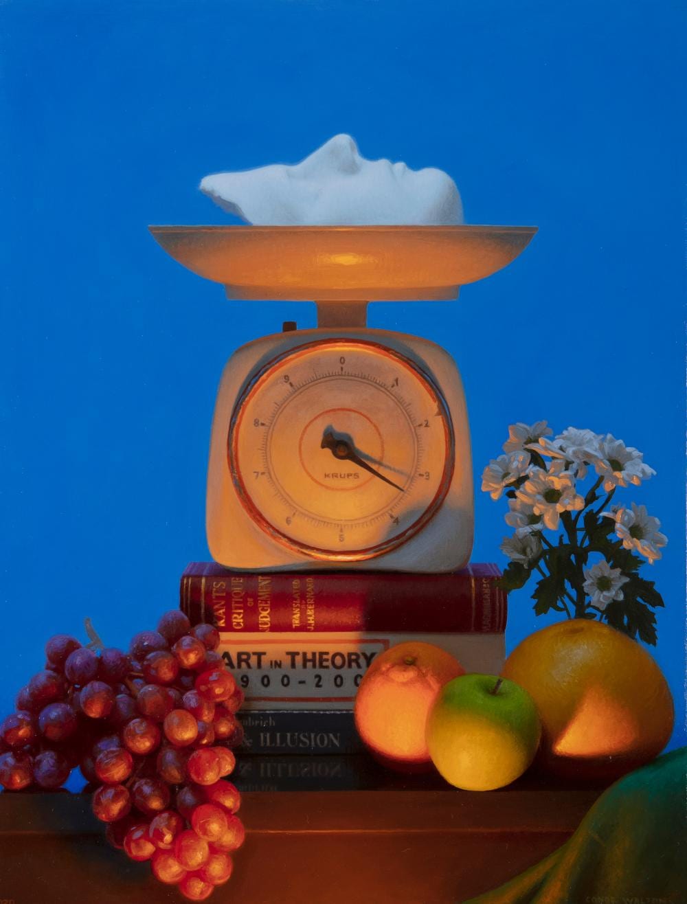 Conor Walton comparable auction result: conor walton b 1970 still life with judgement xii oil on canvas 61 x 46cm 24 x 18 signed and dated 2020