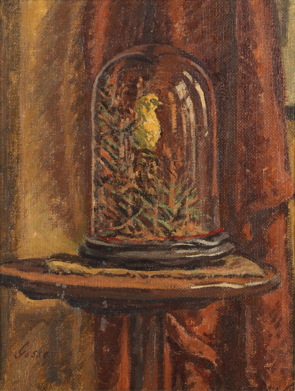 Sylvia Gosse comparable auction result: sylvia gosse british 1881 1968 canary in a bell jar