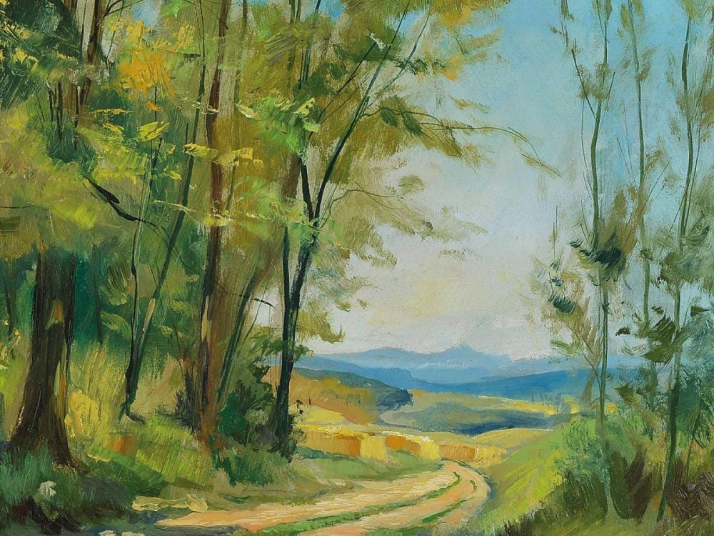 Willy (1895) Weber comparable auction result: willy weber 1895 1959 ludwigshafen rhein landscape in