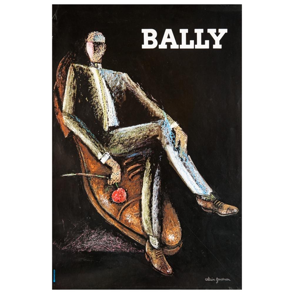 Alain Gauthier comparable auction result: alain gauthier bally rocks man