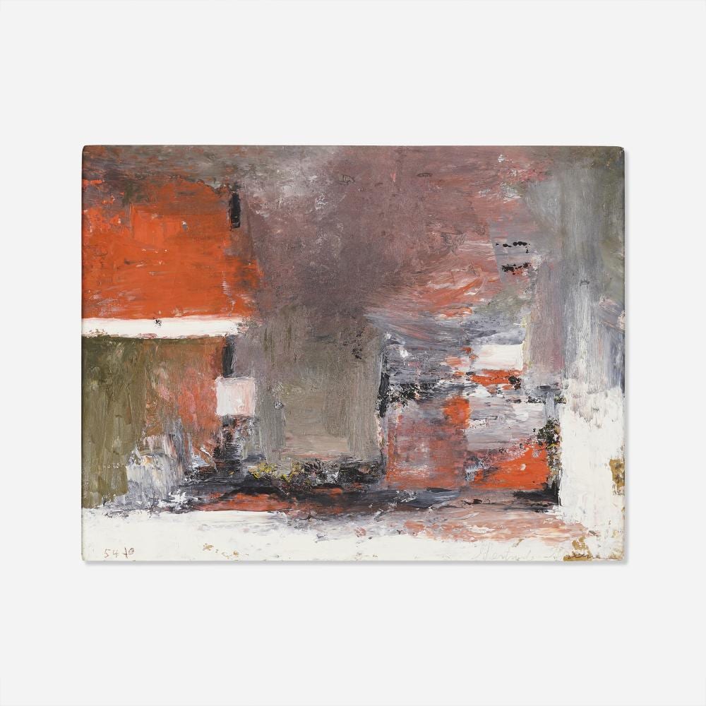 Gertrude Greene comparable auction result: gertrude greene untitled