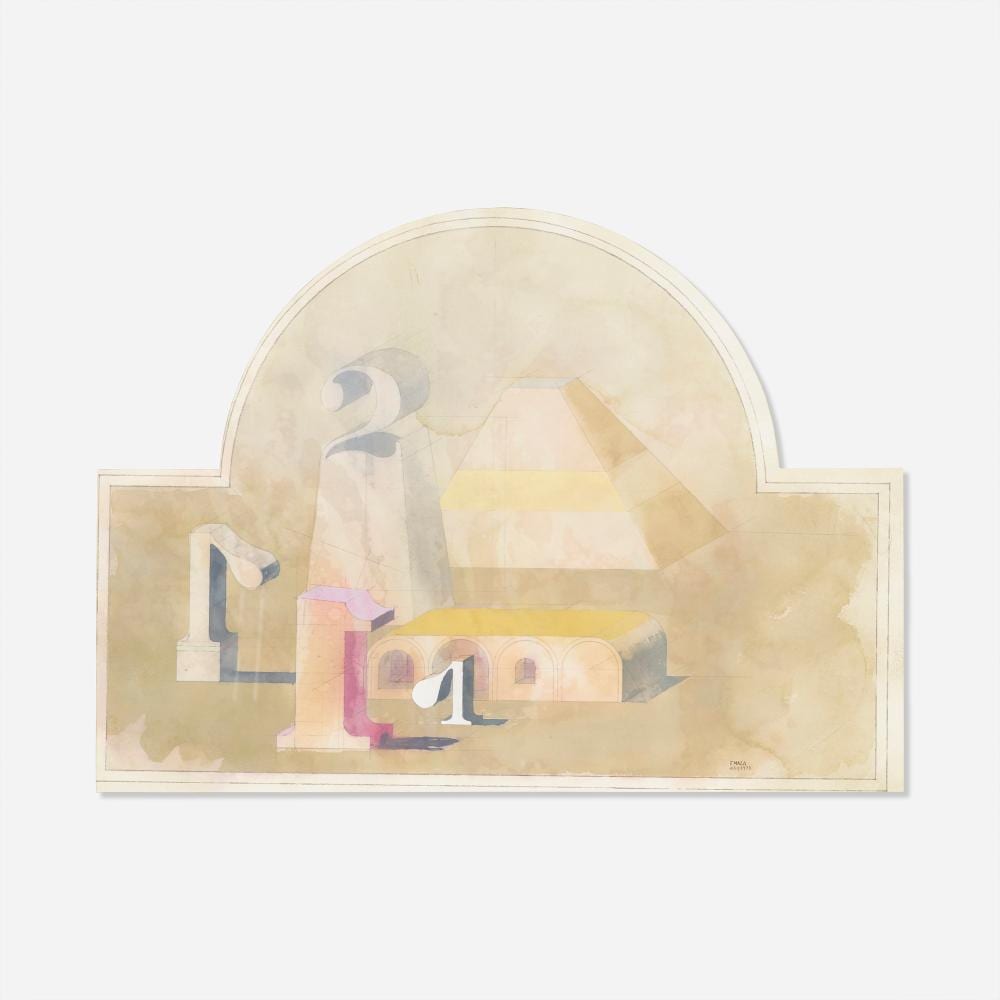 Fernando Maza comparable auction result: fernando maza composition
