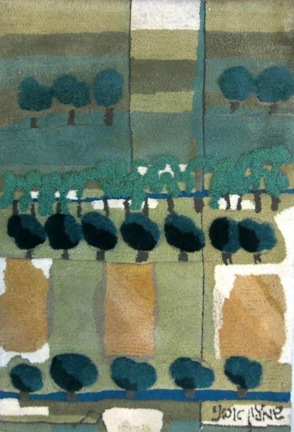 Shimon Avni comparable auction result: shimon avni b 1932 landscape