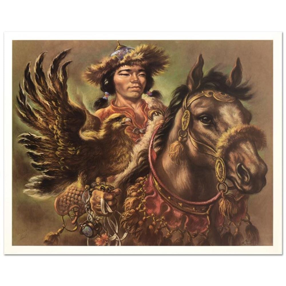 Virginia Dan comparable auction result: virginia dan 1922 2014 warrior limited edition lithograph numbered and hand signed with letter of authenticity
