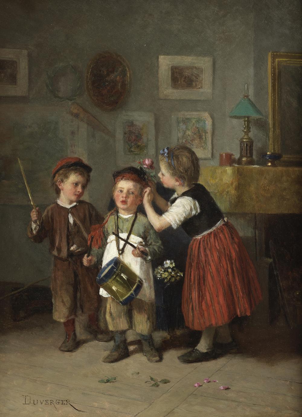 th ophile emmanuel duverger french 1821 1886 the drummer boy the school mistress each 33 x 24 5cm 13 x 9 5 8in 2 · Bonhams · 2020-06-03 Théophile Emmanuel Duverger comparable auction result: th ophile emmanuel duverger french 1821 1886 the drummer boy the school mistress each 33 x 24 5cm 13 x 9 5 8in 2