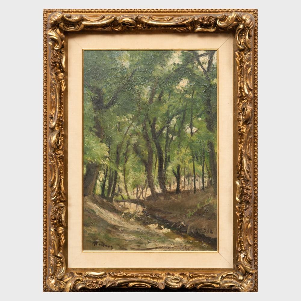 Gyula Rudnay comparable auction result: gyula rudnay 1878 1957 in the forest