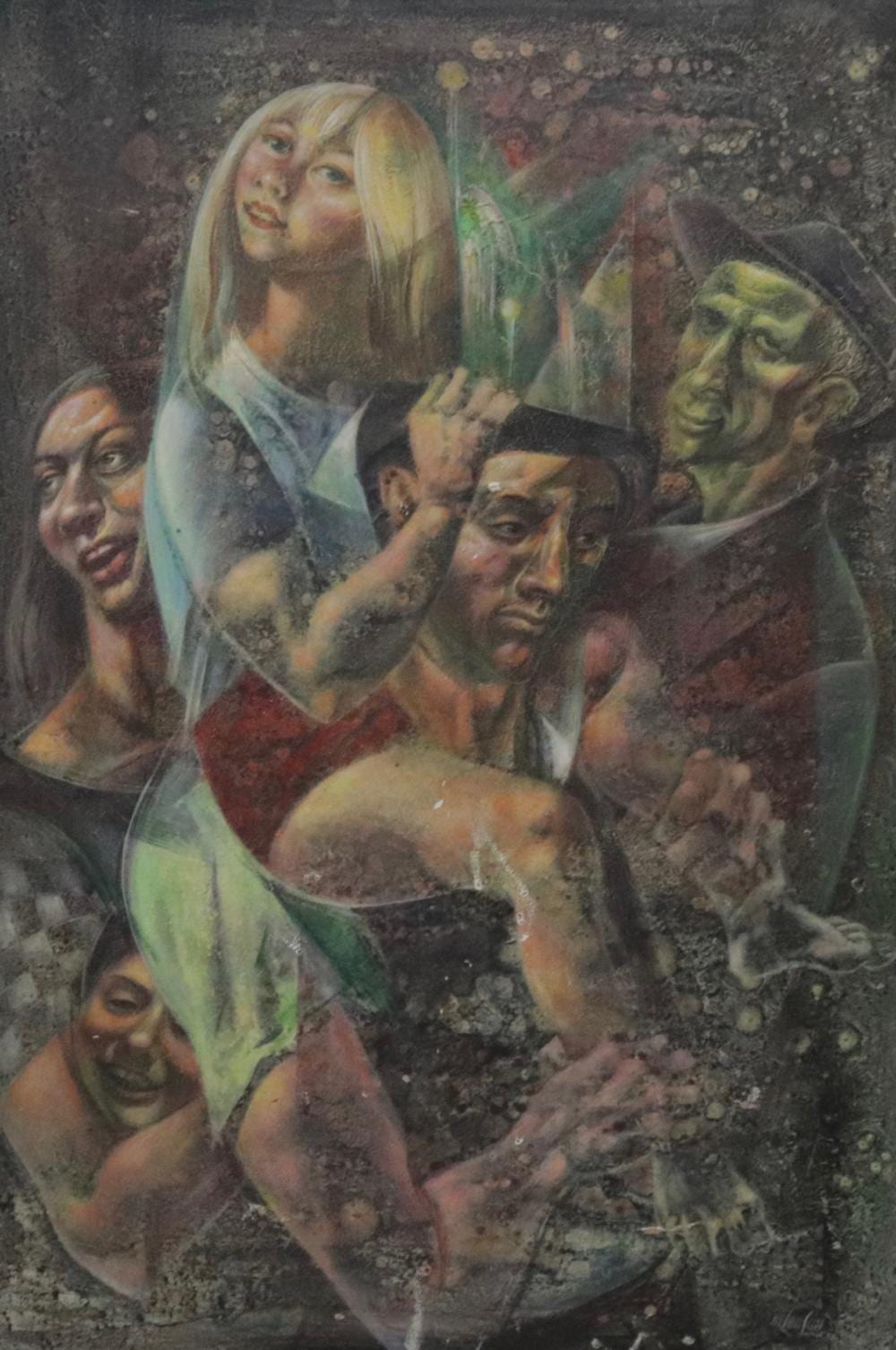 Michael Lenson comparable auction result: michael lenson 1903 1971 oil on board