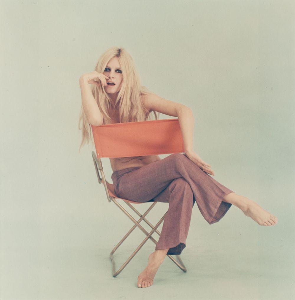 Sam Levin comparable auction result: sam levin 1904 1992 brigitte bardot from the series the chair session 1967
