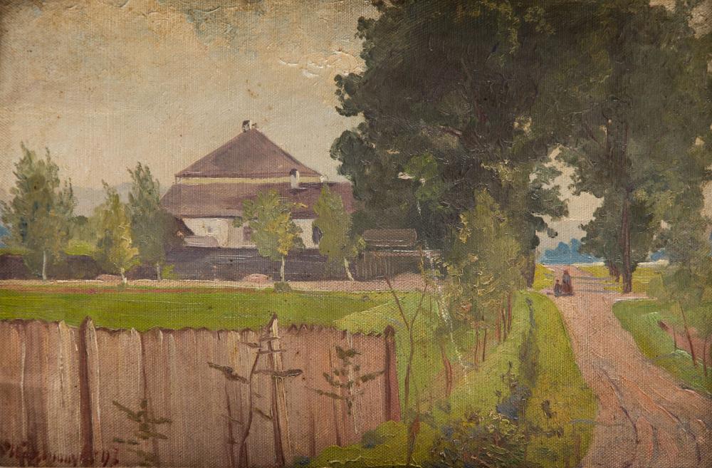 Wincenty Wodzinowski comparable auction result: wincenty wodzinowski 1866 1940 summer 1897