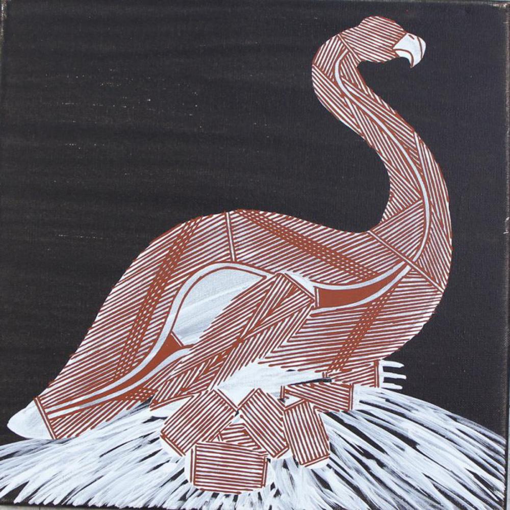 Joey Nganjmirra comparable auction result: joey nganjmirra untitled