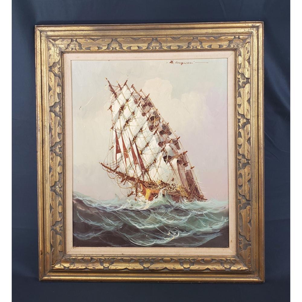 Renato Longanesi comparable auction result: renato longanesi italian b 1931 o c clipper ship