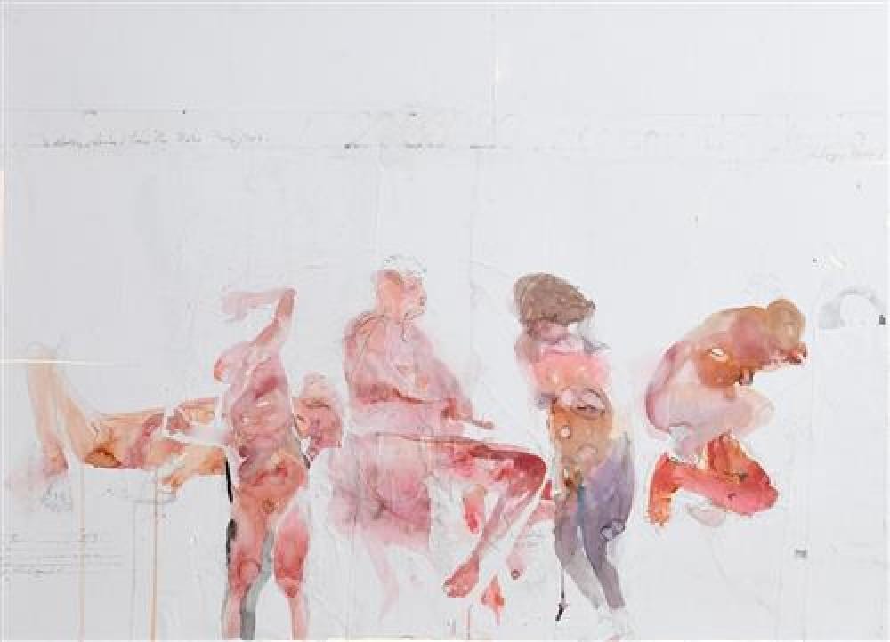 Patrick Graham comparable auction result: patrick graham b 1943 studies series i from the studio 2016 17