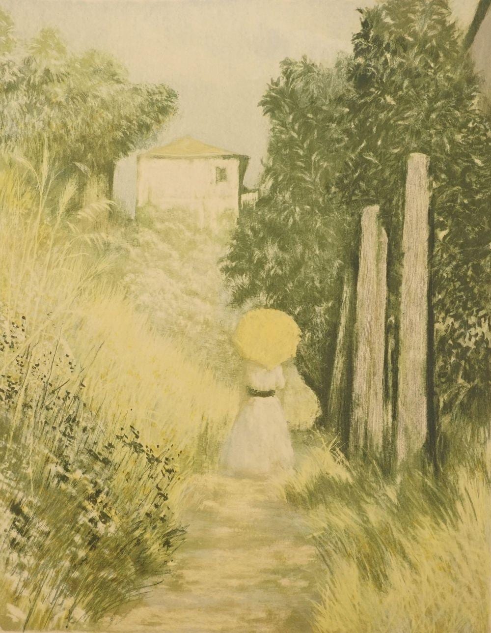 arvid mather dame in wei mit sonnenschirm · Kunst- und Auktionshaus Quedlinburg · 2020-04-25 Arvid Mather comparable auction result: arvid mather dame in wei mit sonnenschirm