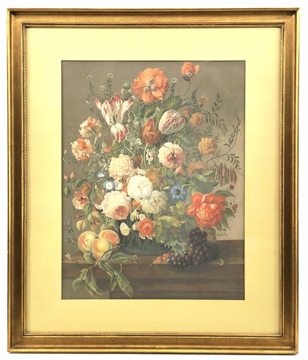 joseph nigg bouquet 6 lithograph · Bradford's · 2020-05-10 Joseph Nigg comparable auction result: joseph nigg bouquet 6 lithograph