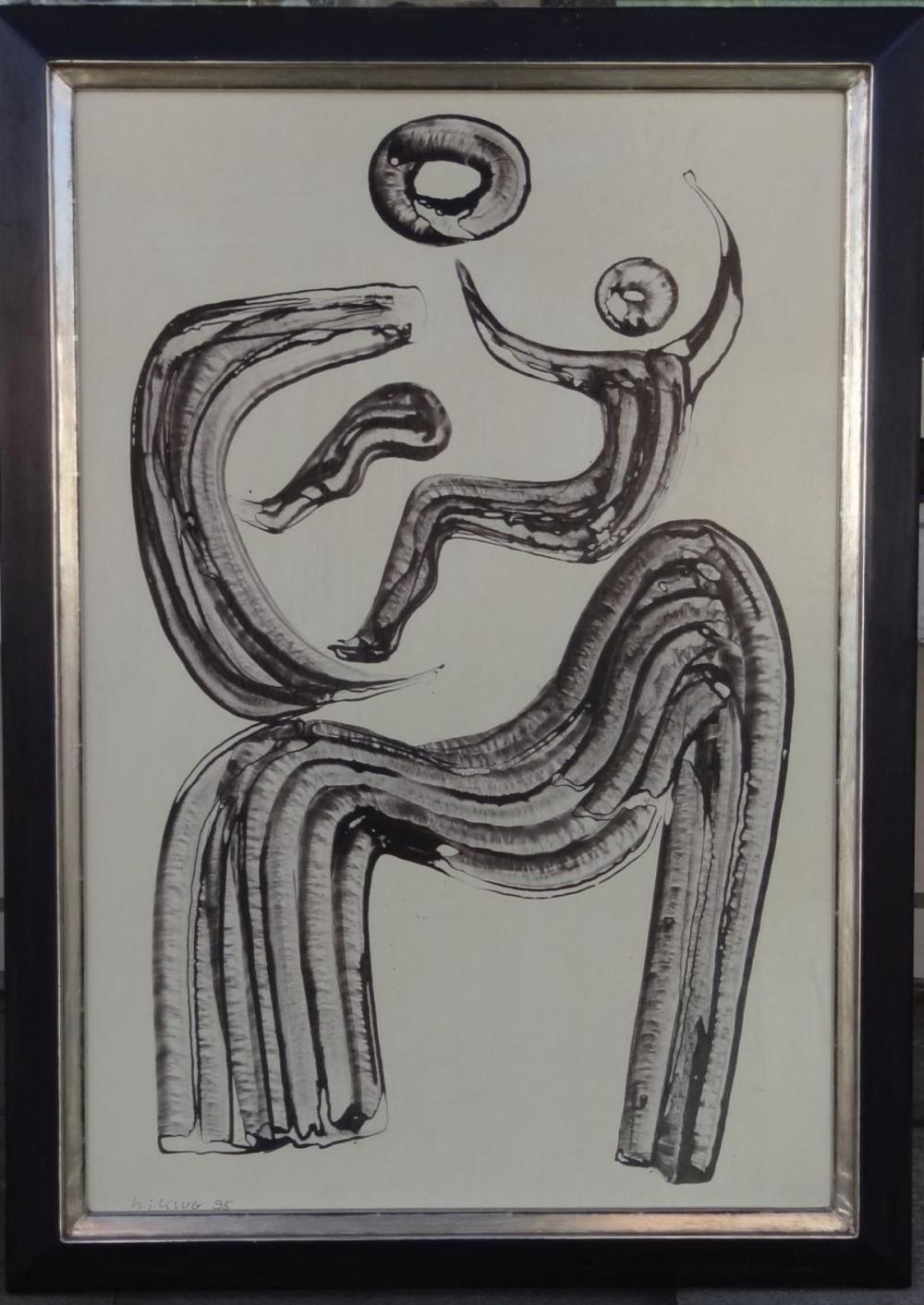 Hanns Joachim Klug comparable auction result: hanns joachim klug 1928 2013 1995 modernes gem lde