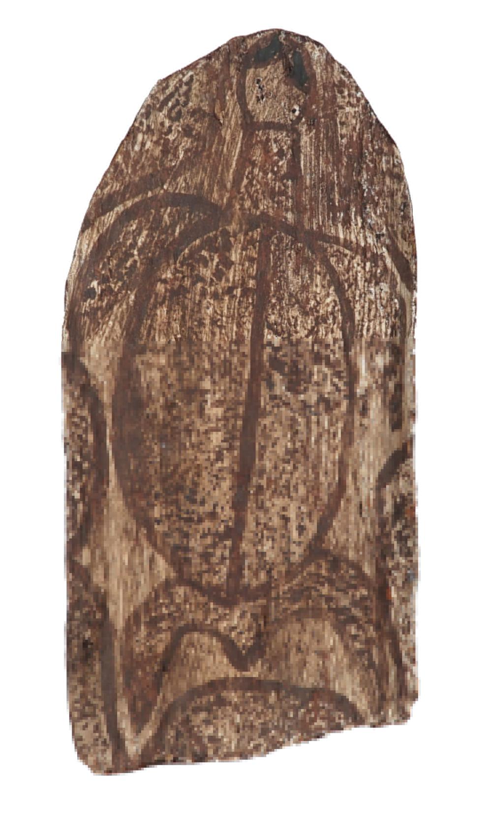 WAIGAN DJANGHARA comparable auction result: waigan djanghara c1929 turtle 76 5 x 35cm irregular