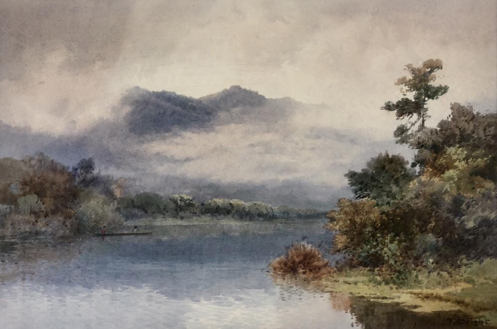 frank wright 1860 1923 on the waipa river · International Art Centre · 2020-05-19 Frank Wright comparable auction result: frank wright 1860 1923 on the waipa river