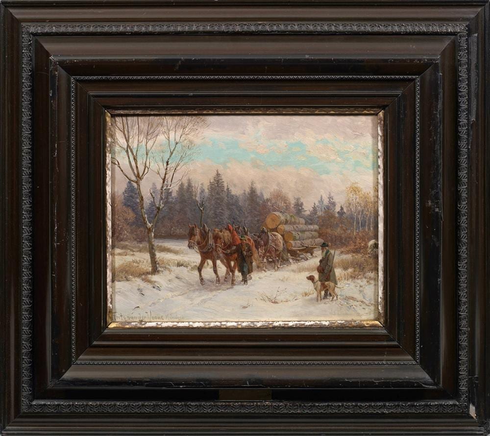 Fritz van der (Ritter) Venne comparable auction result: fritz van der venne