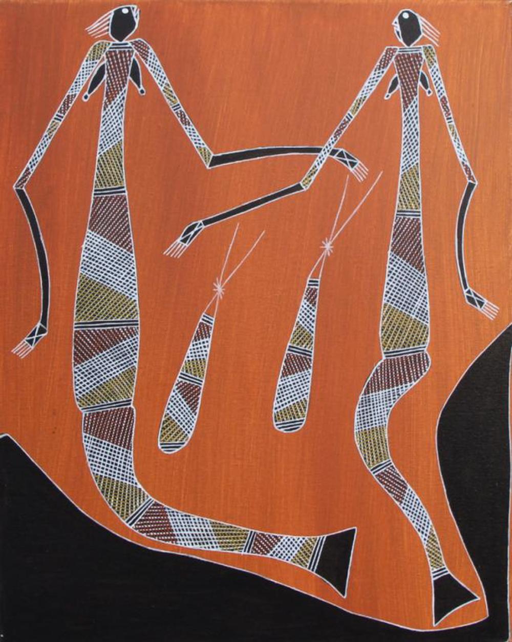 Trevor Nganjmirra comparable auction result: trevor nganjmirra lighting man