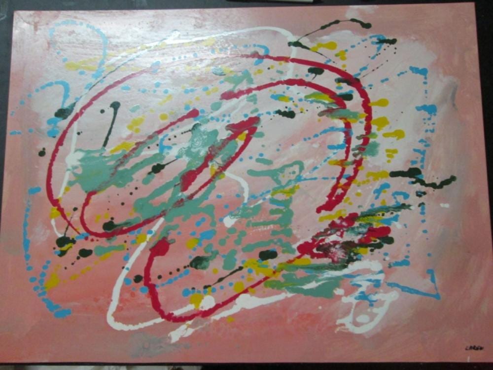 Benito E. Laren comparable auction result: benito e laren argentine born 1962 untitled mixed media on poster board signed lower right stamped and signed on the reverse 21 75 x 29 25 in 55 x 74 cm