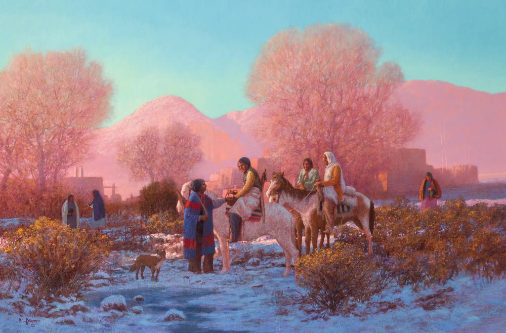 Raymond L Knaub comparable auction result: ray knaub hunters of taos